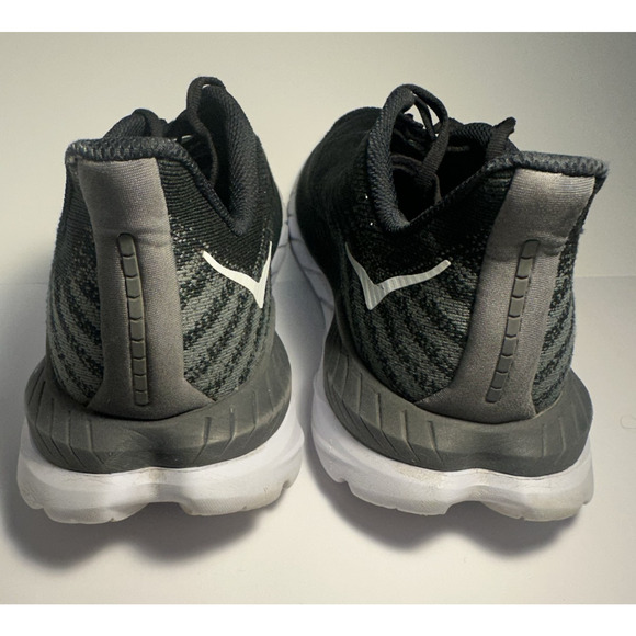 HOKA ONE ONE Mach 6 Men’s Size 10D Running Shoes Black White Lightweight Trainer - Picture 9 of 9